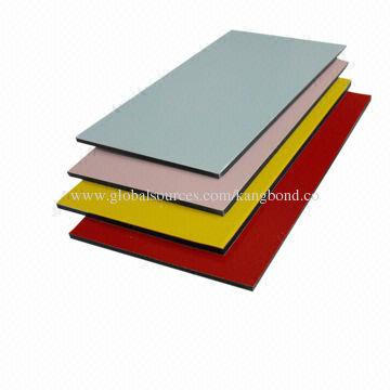 2,000mm wide, 10mm thick NANO PVDF Aluminum Composite Panels ACP